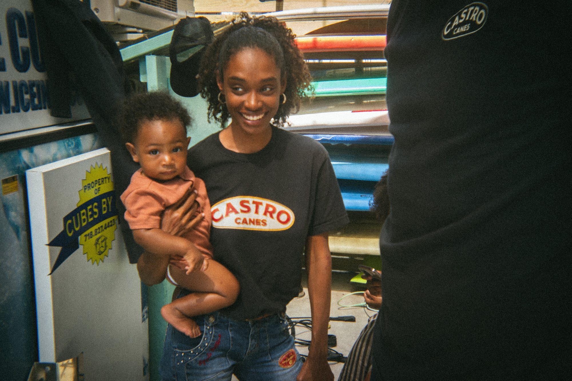 A Castro Canes pop-up in progress
